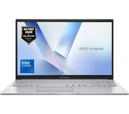 ASUS Vivobook 15 X1504MA-BQ014W Intel Core 5 320 Laptop 39.6 cm (15.6") Full HD 8 GB DDR5-SDRAM 512 GB SSD Wi-Fi 6 (802.11ax) Silver
