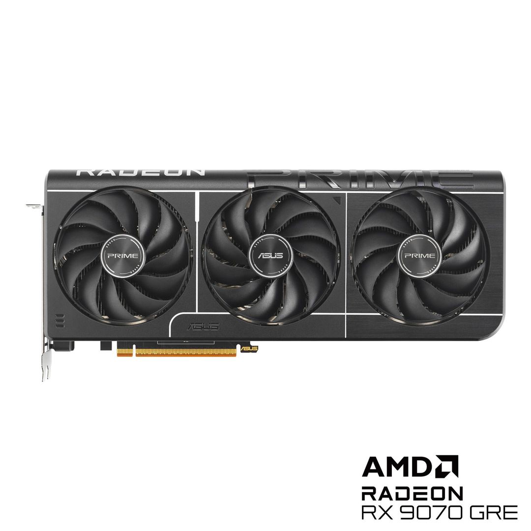 ASUS Prime -RX9070GRE-O12G AMD Radeon RX 9070 GRE 12 GB GDDR6 - Image 1