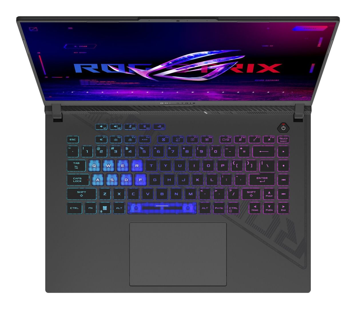 ASUS ROG Strix G16 G614PP-RV230W AMD Ryzen™ 9 8940HX Laptop 40.6 cm (16") WUXGA 16 GB DDR5-SDRAM 1 TB SSD NVIDIA GeForce RTX 5070 Wi-Fi 6E (802.11ax) Windows 11 Home Grey - Image 1
