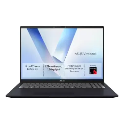 ASUS Vivobook 16 16" Laptop - Snapdragon X, 256 GB SSD, Blue, Blue - Thumbnail 2