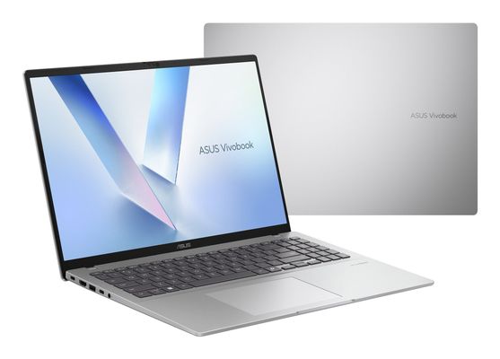 ASUS Vivobook 16 S1607KA 16" Laptop - AMD Ryzen™ AI 5, 512 GB SSD, Cool Silver, Silver/Grey
