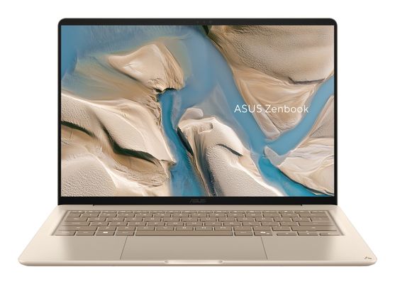 ASUS Zenbook 14 UX3480QA-U1160W Copilot+ PC Snapdragon X1-26-100 Laptop 35.6 cm (14") WUXGA 8 GB LPDDR5x-SDRAM 256 GB SSD Wi-Fi 6E (802.11ax) Windows 11 Home Beige