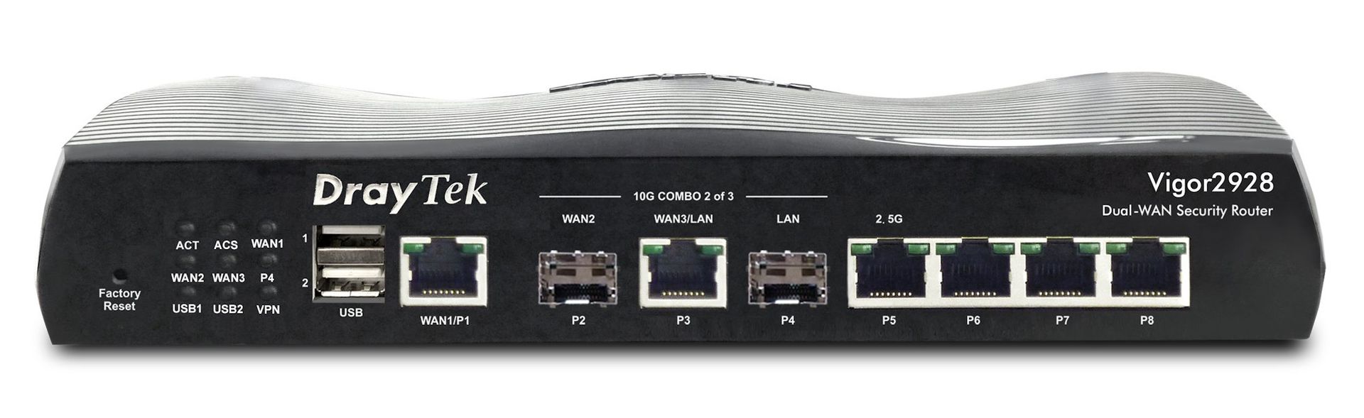 DrayTek Vigor 2928 Multi-Gigabit Multi-WAN Wired FTTP Router - Image 1