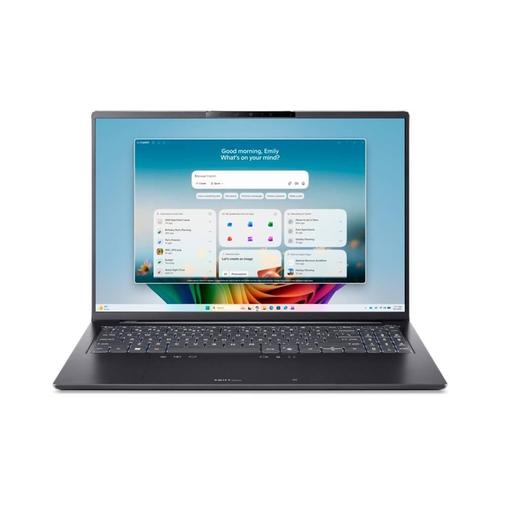 Acer Swift Go 16 AI OLED, SFG16-I71, Ultra-thin Laptop, 16" OLED, Intel Core Ultra 5, 16 GB RAM, 512 GB SSD - Image 1