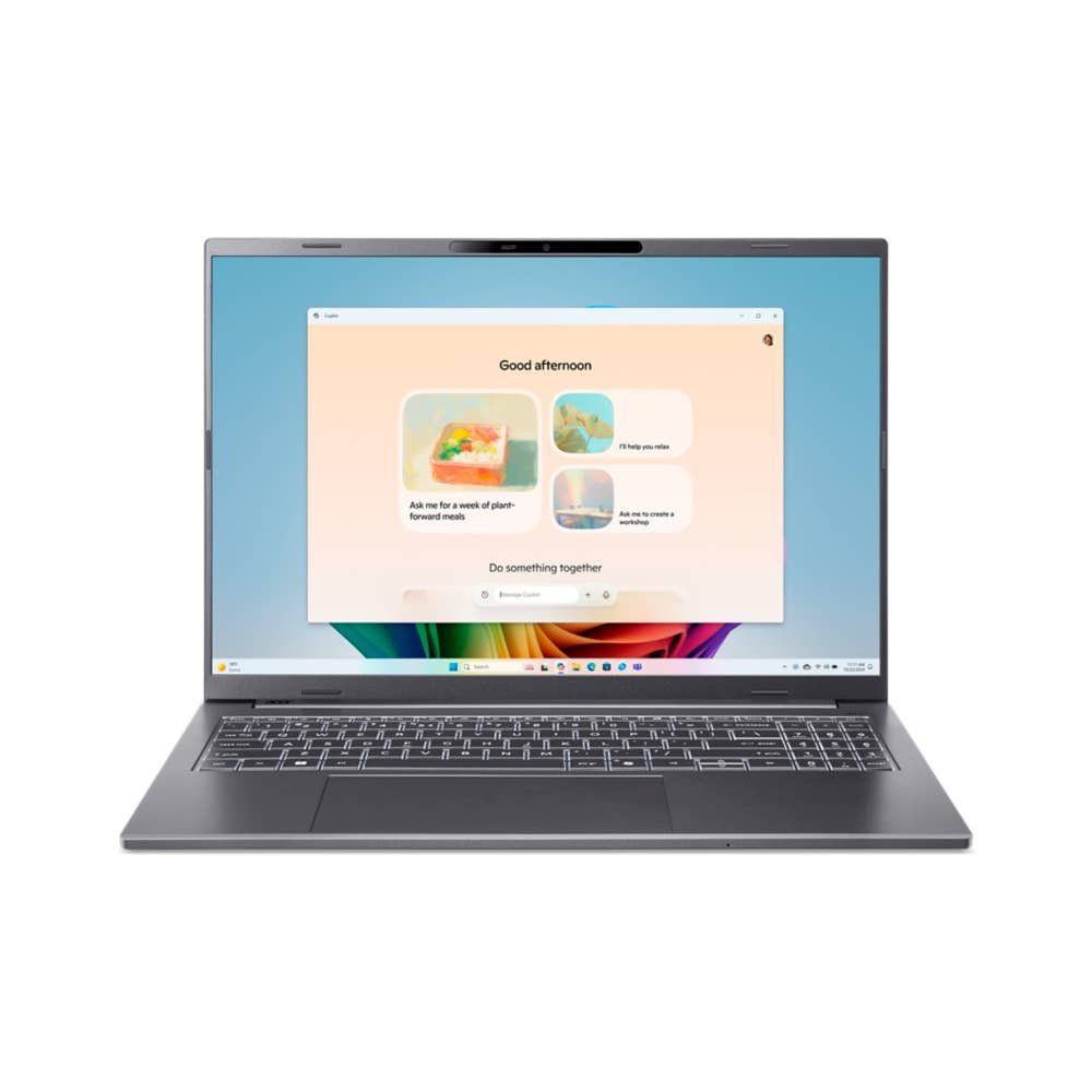 Acer Aspire 16 AI, A16-61M, Laptop, 16", AMD Ryzen AI 5, 16GB RAM, 512GB SSD, Grey - Image 1