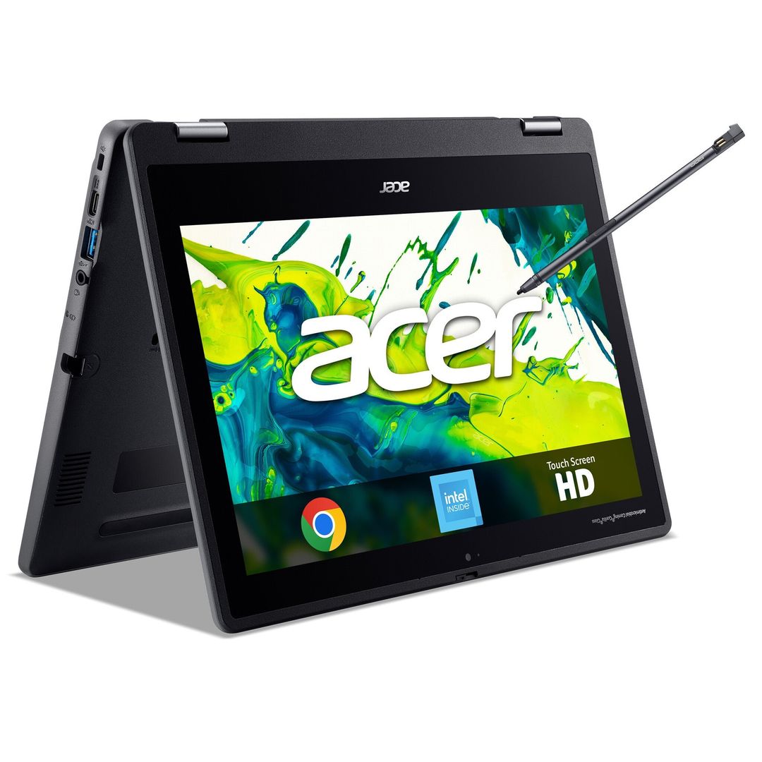 Acer Chromebook Spin 511 convertible (R757TN) - Intel N150, 4GB RAM, 64GB, 11.6" HD touchscreen, Chrome OS - Image 1