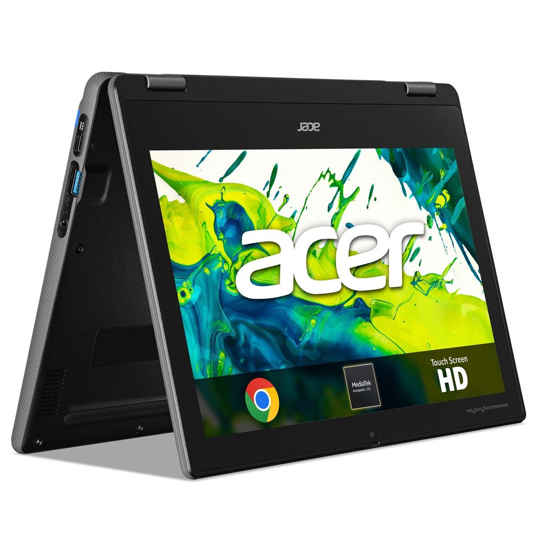 Acer Chromebook Spin 311 convertible (R725T) - MediaTek Kompanio 540, 8GB RAM, 128GB, 11.6" HD touchscreen, Chrome OS - Image 1