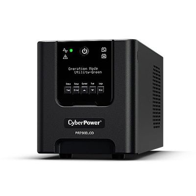 CyberPower PR750ELCD uninterruptible power supply (UPS) Line-Interactive 0.75 kVA 675 W 6 AC outlet(s) - Thumbnail 2