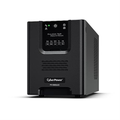 CyberPower PR1000ELCD uninterruptible power supply (UPS) Line-Interactive 1 kVA 900 W 8 AC outlet(s) - Image 1