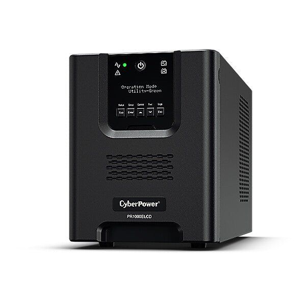 CyberPower PR1000ELCD uninterruptible power supply (UPS) Line-Interactive 1 kVA 900 W 8 AC outlet(s) - Image 1