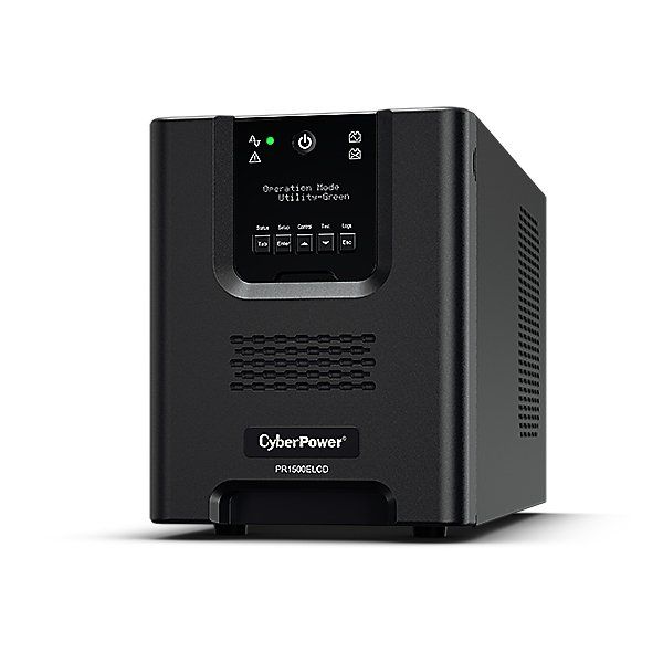 CyberPower PR1500ELCD uninterruptible power supply (UPS) Line-Interactive 1.5 kVA 1350 W 8 AC outlet(s) - Image 1