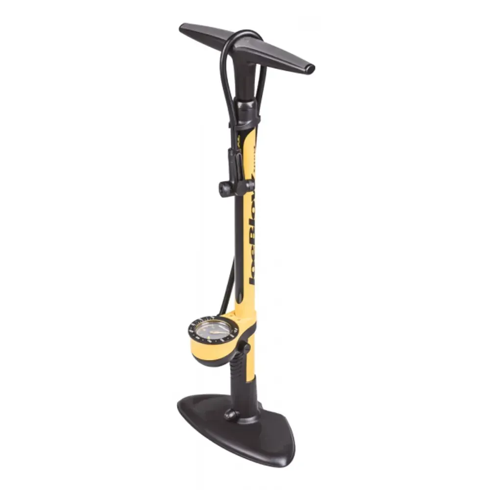 Topeak Joe Blow Sport III Floor Pump Black/Yellow - Image 1