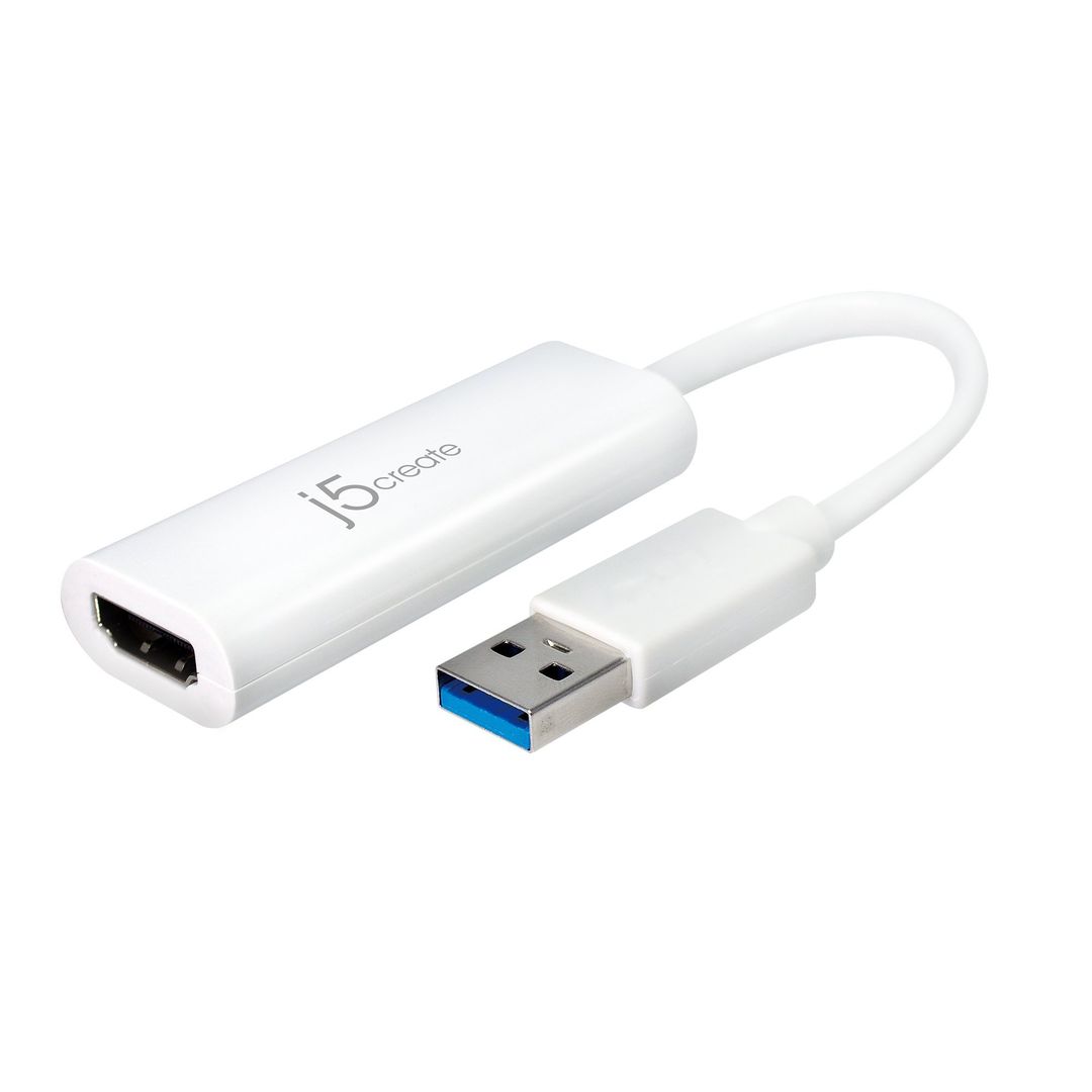 j5create JUA254 USB 3.0 HDMI Multi-Monitor Adapter - Image 1