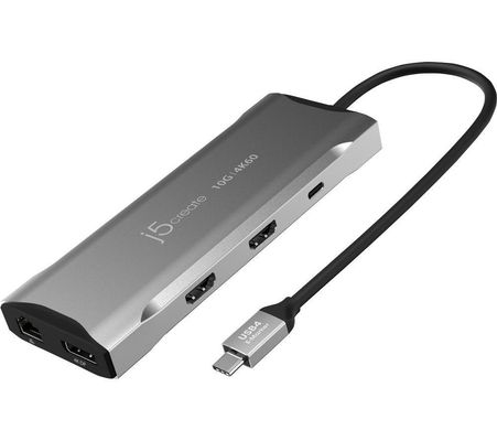 j5create JCD397-N 4K60 Elite USB-C Multi-Monitor Mini Dock