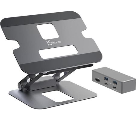 j5create JTS327 Multi-Angle 4K Docking Stand