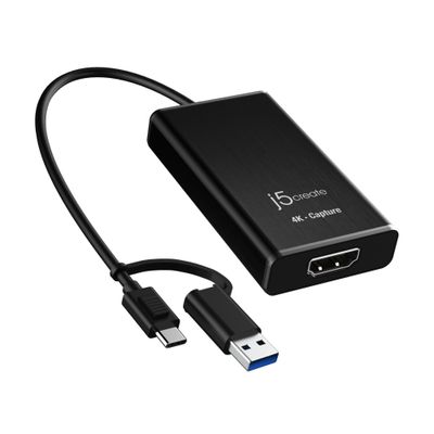 j5create JVA11-N 4K HDMI Capture Adapter - Thumbnail 2