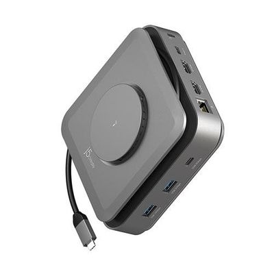 j5create JCD3199 USB-C® Dock Dual 4K HDMI™. Space Grey