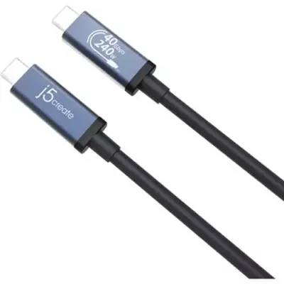 j5create JUC29L08 USB 40Gbps 240W USB Type-C® Cable - Thumbnail 2