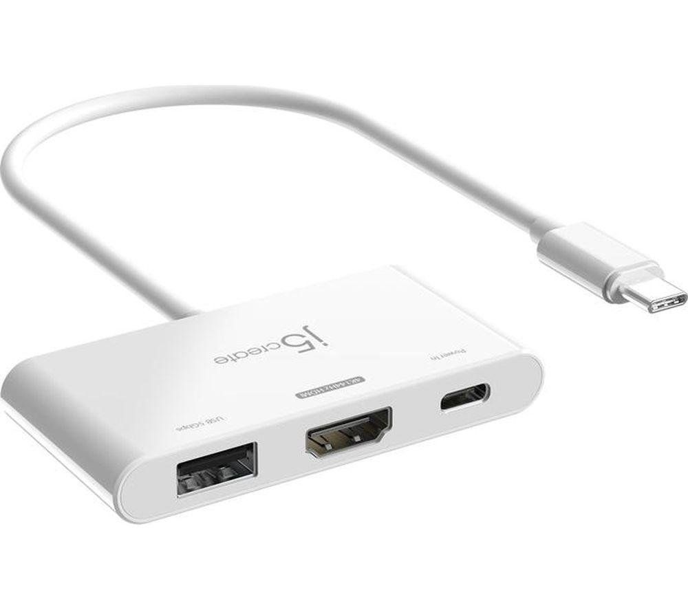 j5create JCA399 USB-C to HDMI 4K144Hz & USB 3.2 with Power Delivery 100W Black - Image 1