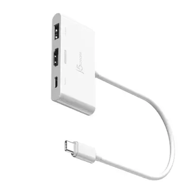 j5create JCA399 USB-C to HDMI 4K144Hz &amp; USB 3.2 with Power Delivery 100W Black - Thumbnail 2