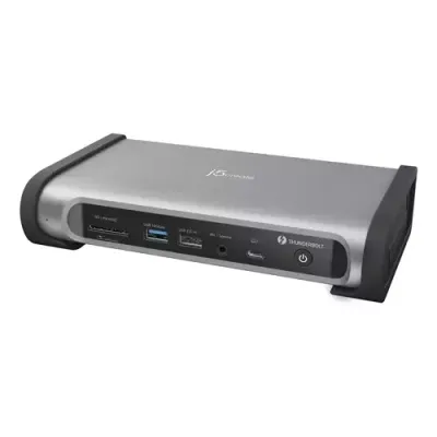 j5create JTD568 Thunderbolt 4 Quad Display Docking Station-UK Black - Thumbnail 2