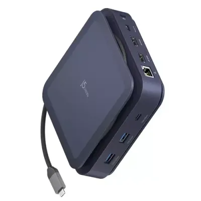 j5create JCD3196 Type-C Dock Dual 4K HDMI Black