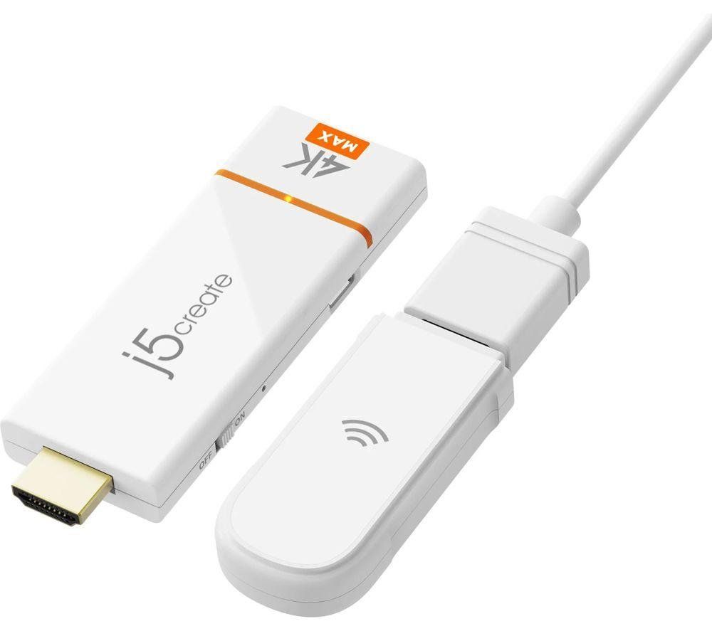 j5create ScreenCast 4K Max Wireless Display Adapter - Image 1