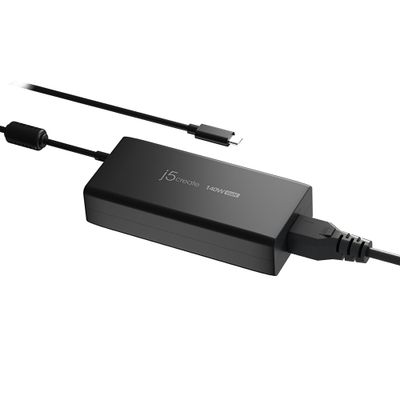 j5create JUP17140 140W GaN PD3.1 USB-C - UK. Product colour: Black - Thumbnail 2