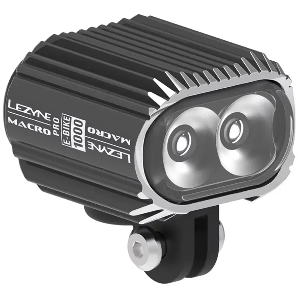 Lezyne Macro Drive 1000 E-Bike Front Light Black - Image 1
