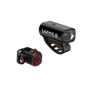 Lezyne Hecto Drive STVZO 40/Femto USB STVZO Light Set Black/Hi Gloss - Thumbnail 2
