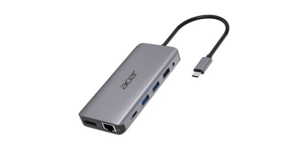 Acer 12in1 Type C dongle | Silver