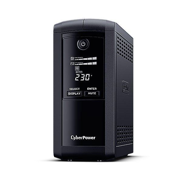 CyberPower VP700EILCD uninterruptible power supply (UPS) Line-Interactive 0.7 kVA 390 W 6 AC outlet(s) - Image 1
