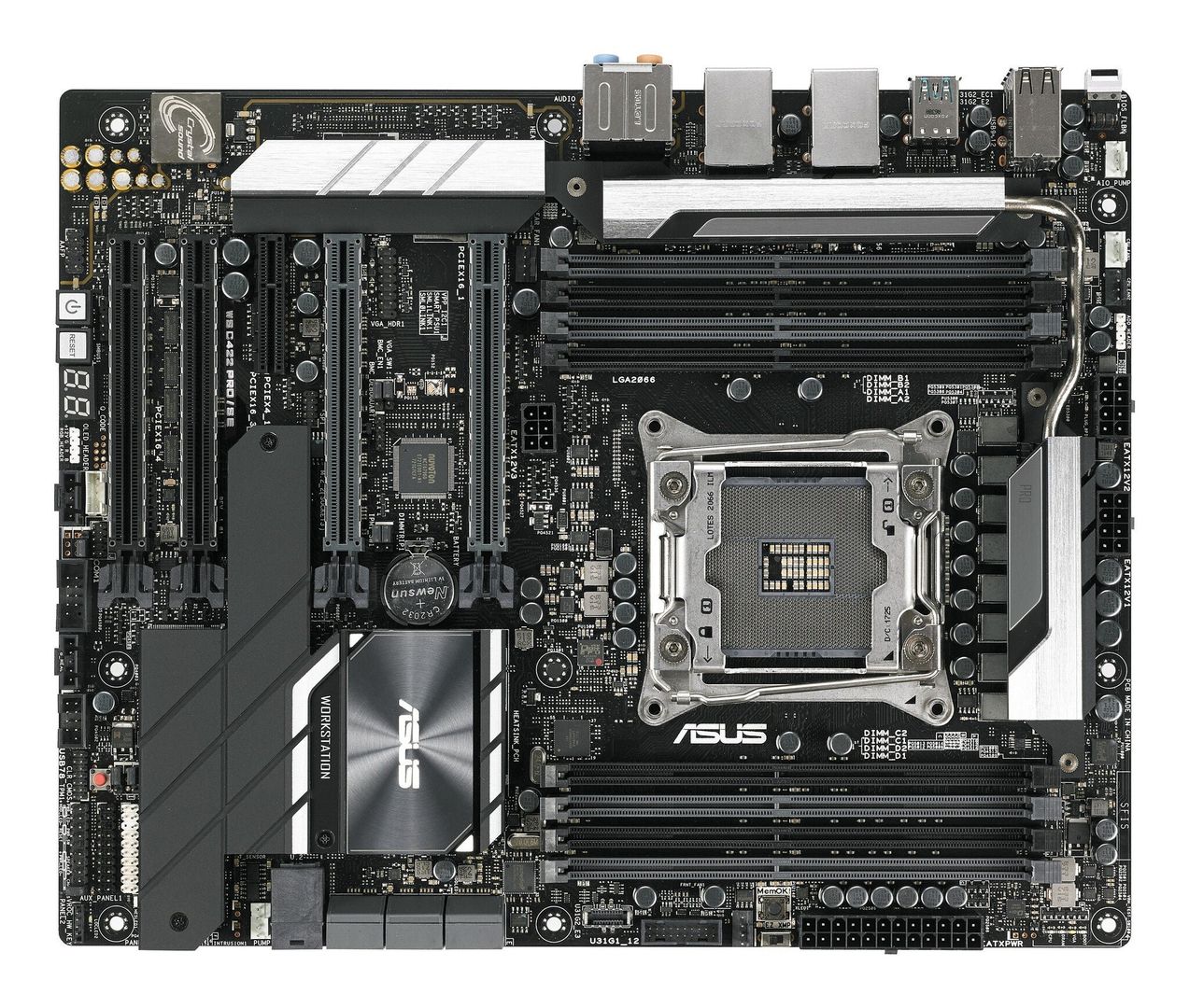 ASUS WS C422 PRO/SE Intel® C422 LGA 2066 (Socket R4) ATX - Image 1
