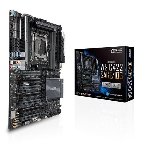 ASUS WS C422 SAGE/10G Intel C422 LGA 2066 (Socket R4) CEB - Image 1