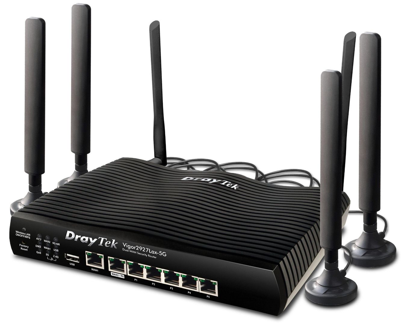 DrayTek V2927LAX-5G-K wireless router Gigabit Ethernet Dual-band (2.4 GHz / 5 GHz) - Image 1
