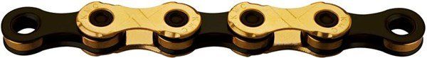 KMC X12 12 Speed Chain - Ti-N Gold / Black - Image 1