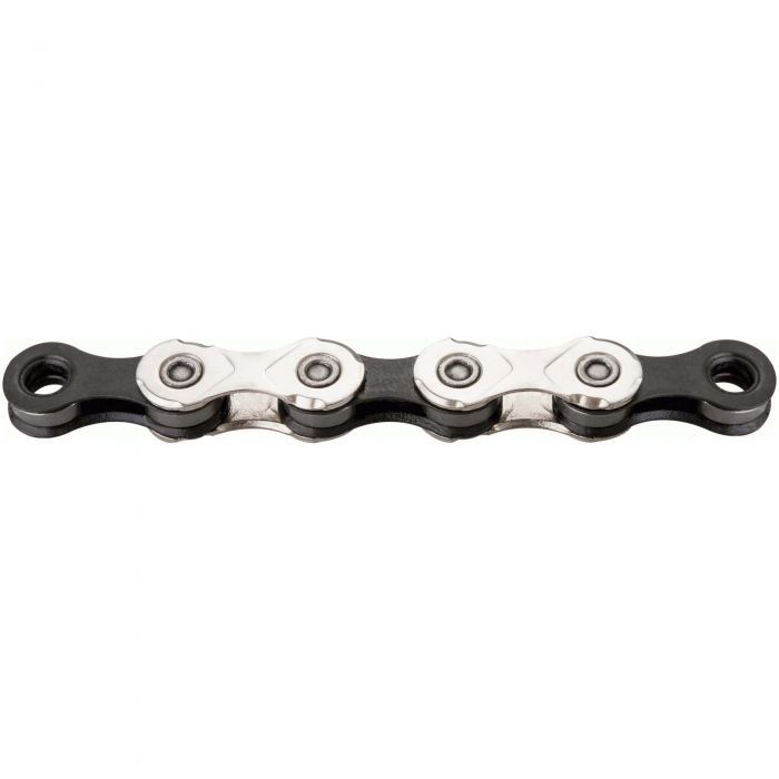 KMC X11 11 Speed Chain - Silver / Black114 Links - Image 1