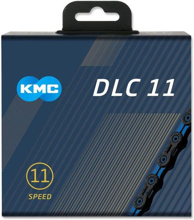 KMC DLC 11 Speed Chain Black/Blue - Thumbnail 2