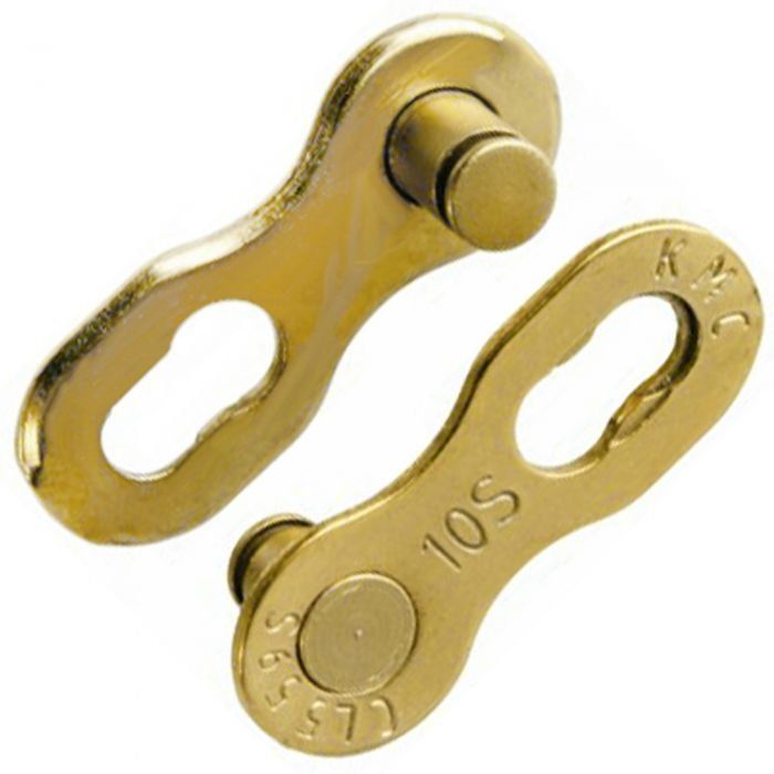 KMC 10R MissingLink 10 Speed Reusable Chain Links - Ti-N Gold - Image 1