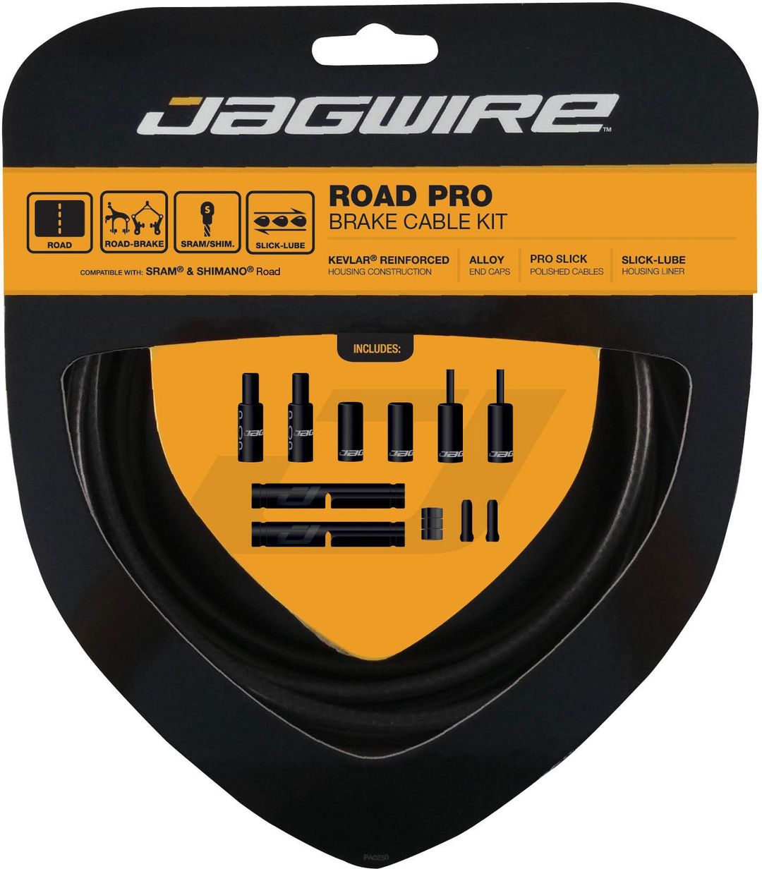 Jagwire Road Pro Brake Kit - Stealth - Image 1