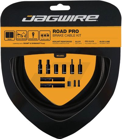 Jagwire Road Pro Brake Kit - Stealth