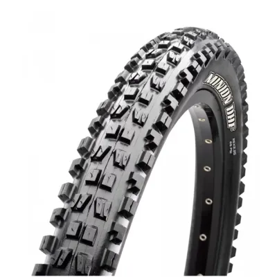 Maxxis Minion DHF Tyre - 27.5 Inch2.6 InchFolding 60TPI Dual EXO TRBlack - Thumbnail 2