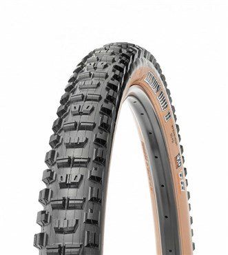 Maxxis Minion DHR II Tyre - 27.5 Inch2.4 InchTanwallFolding 60TPI Dual EXO TR