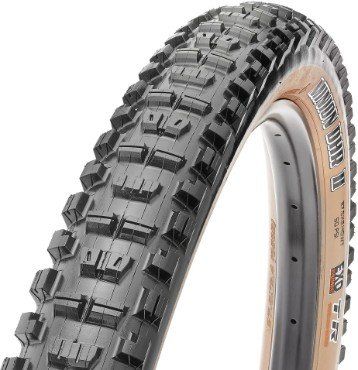 Maxxis Minion DHR II Tyre - 29 Inch2.4 InchTanwallFolding 60TPI Dual EXO TR - Image 1