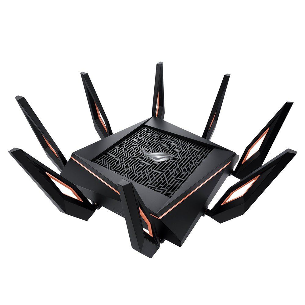 ASUS GT-AX11000 wireless router Gigabit Ethernet Tri-band (2.4 GHz / 5 GHz / 5 GHz) Black - Image 1