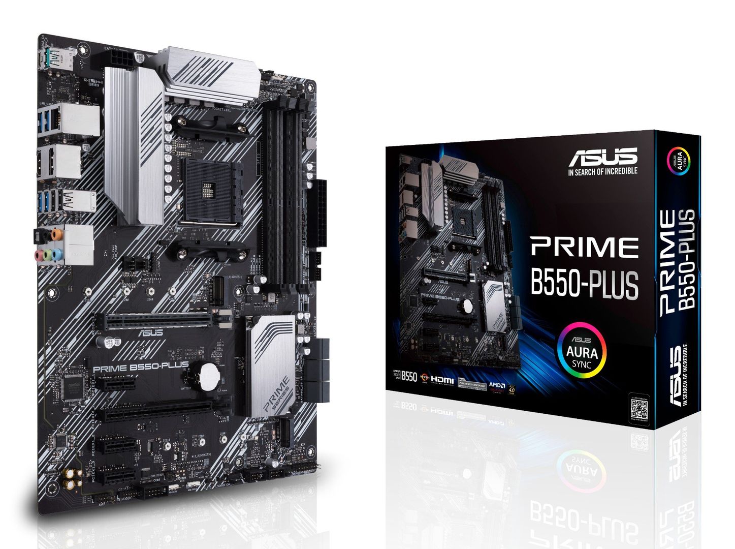 ASUS PRIME B550-PLUS AMD B550 Socket AM4 ATX - Image 1