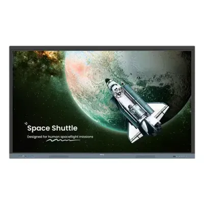BenQ RE8604 Interactive flat panel 2.18 m (86") 450 cd/m 4K Ultra HD Black Grey Touchscreen Built-in processor Android