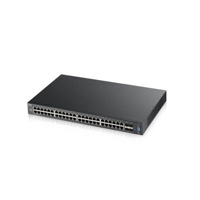Zyxel XGS2210-52 Managed L2 Gigabit Ethernet (10/100/1000) 1U Black - Thumbnail 2