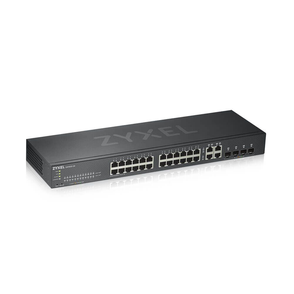 Zyxel GS1920-24V2 Managed Gigabit Ethernet (10/100/1000) Black - Image 1