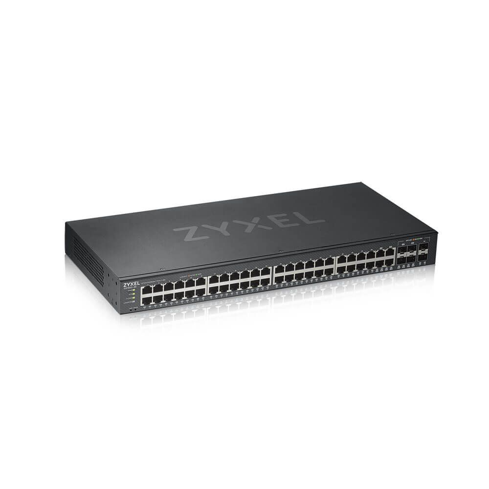 Zyxel GS1920-48V2 Managed Gigabit Ethernet (10/100/1000) Black - Image 1